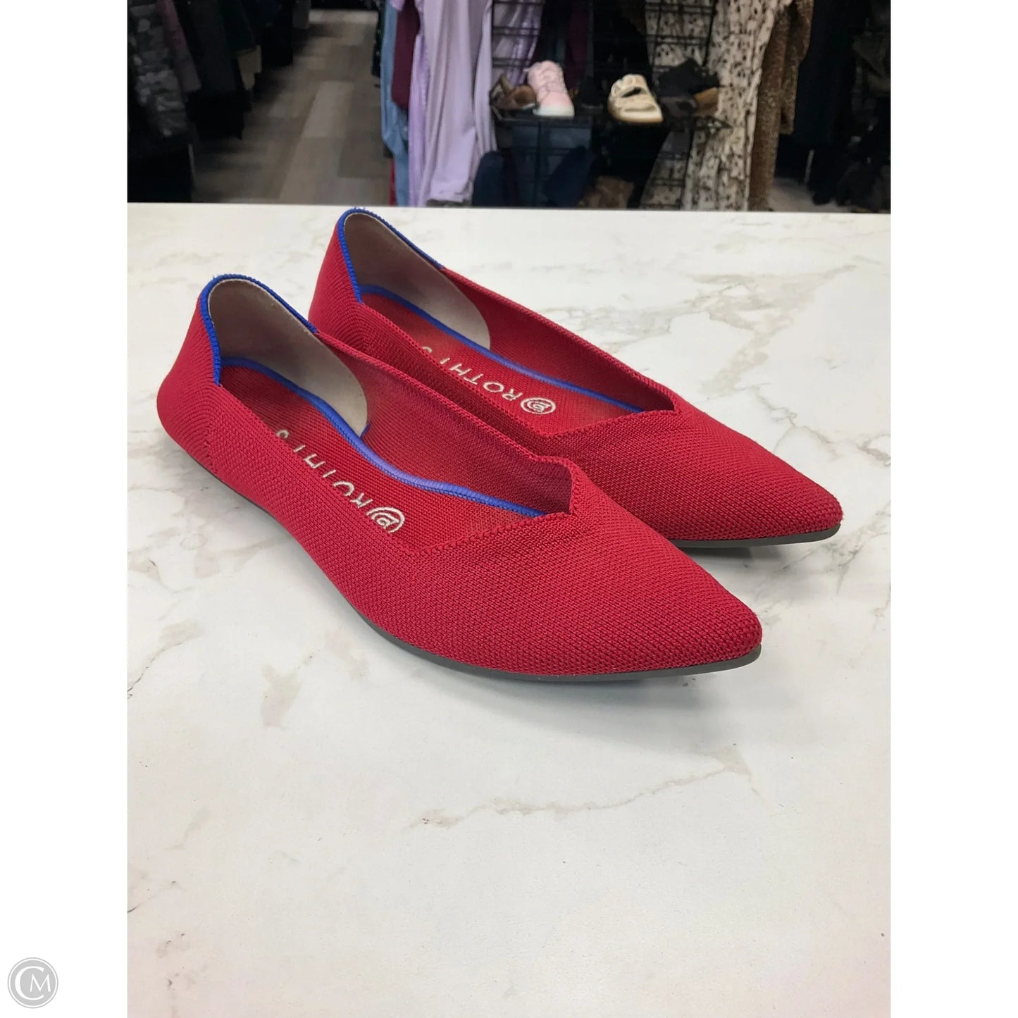 Shoes Flats By Rothys In Rose Gold, Size: 9