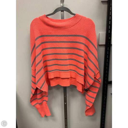 Sweater By Free People In Orange, Size: L