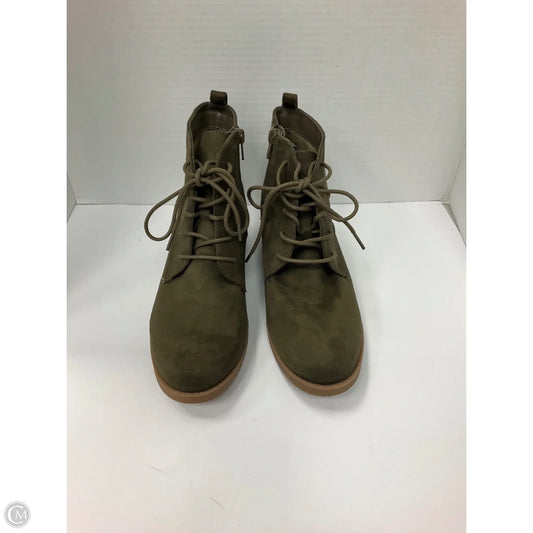 Boots Ankle Heels By Carlos By Carlos Santana In Green, Size: 8