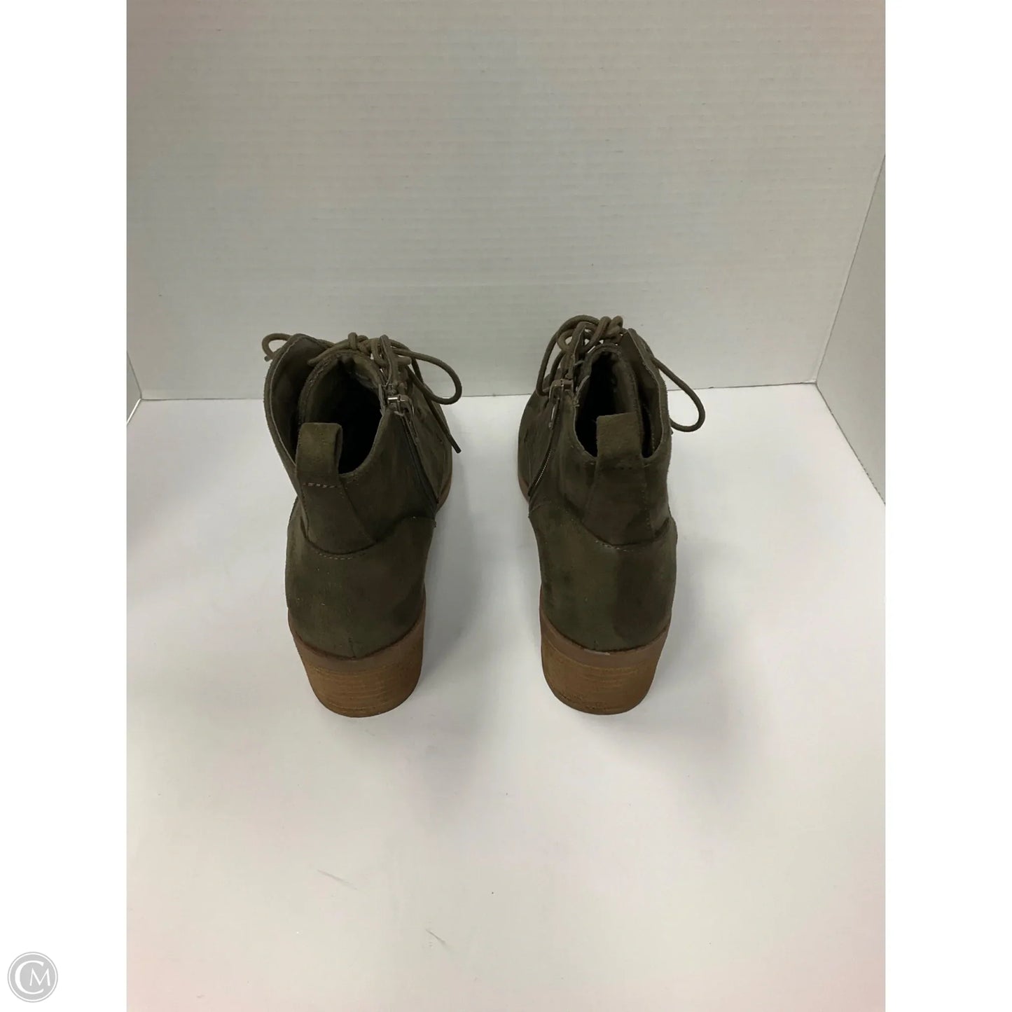 Boots Ankle Heels By Carlos By Carlos Santana In Green, Size: 8