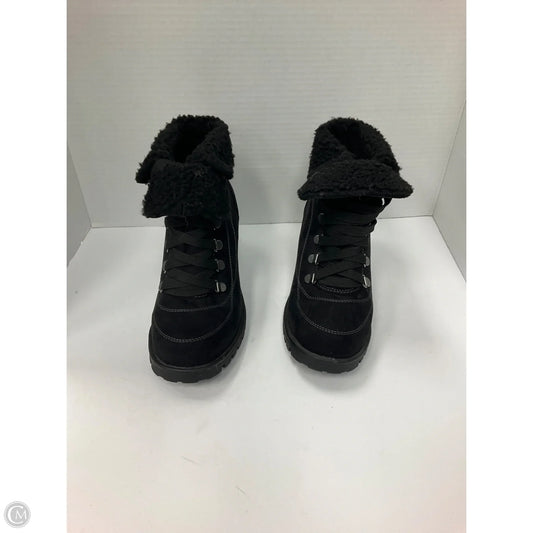 Boots Ankle Heels By Jelly Pop In Black, Size: 8.5