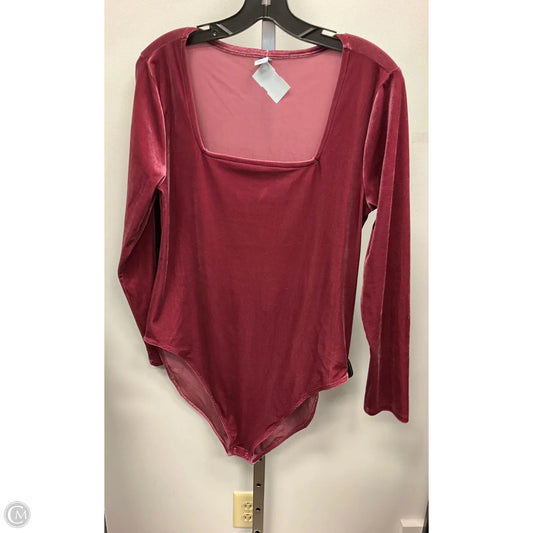 Bodysuit By Old Navy In Pink, Size: Xl