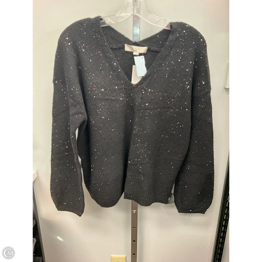 Sweater By Loft In Black, Size: M