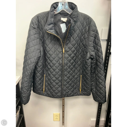 Jacket Puffer & Quilted By J. Crew In Black, Size: Xl