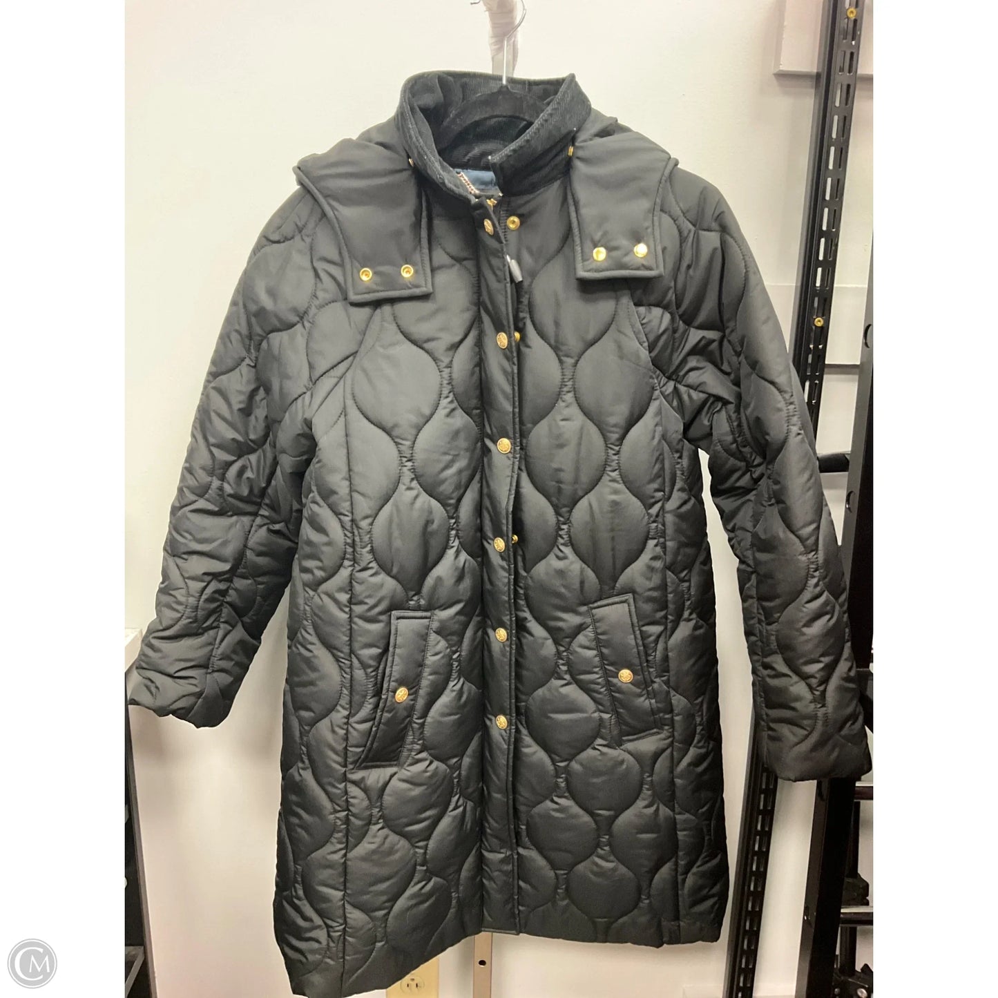 Coat Puffer & Quilted By J. Crew In Black, Size: Xs