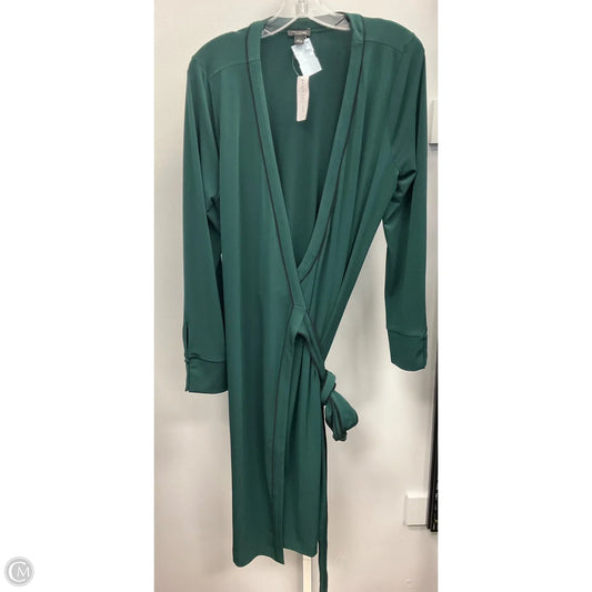 Dress Casual Short By Ann Taylor In Green, Size: L