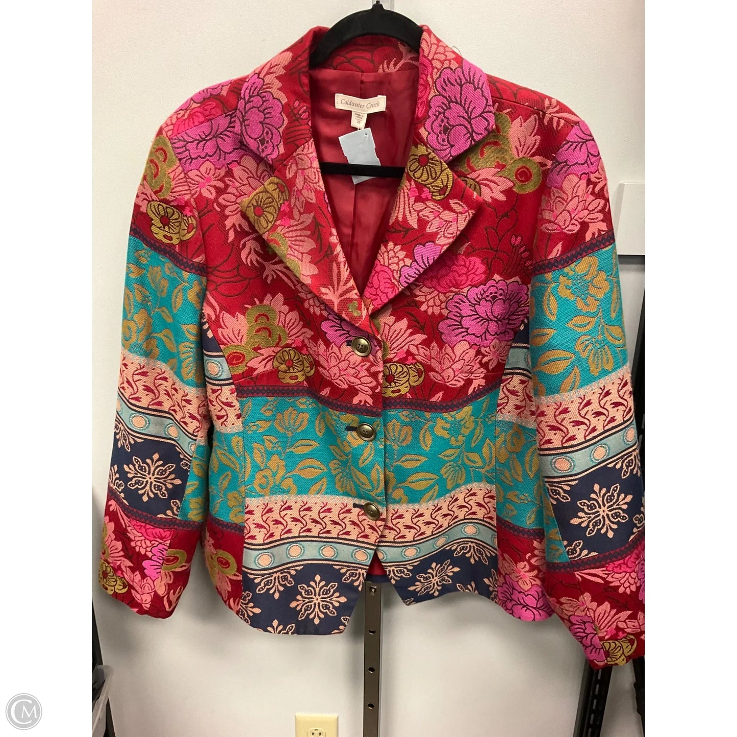 Blazer By Coldwater Creek In Multi-colored, Size: 20
