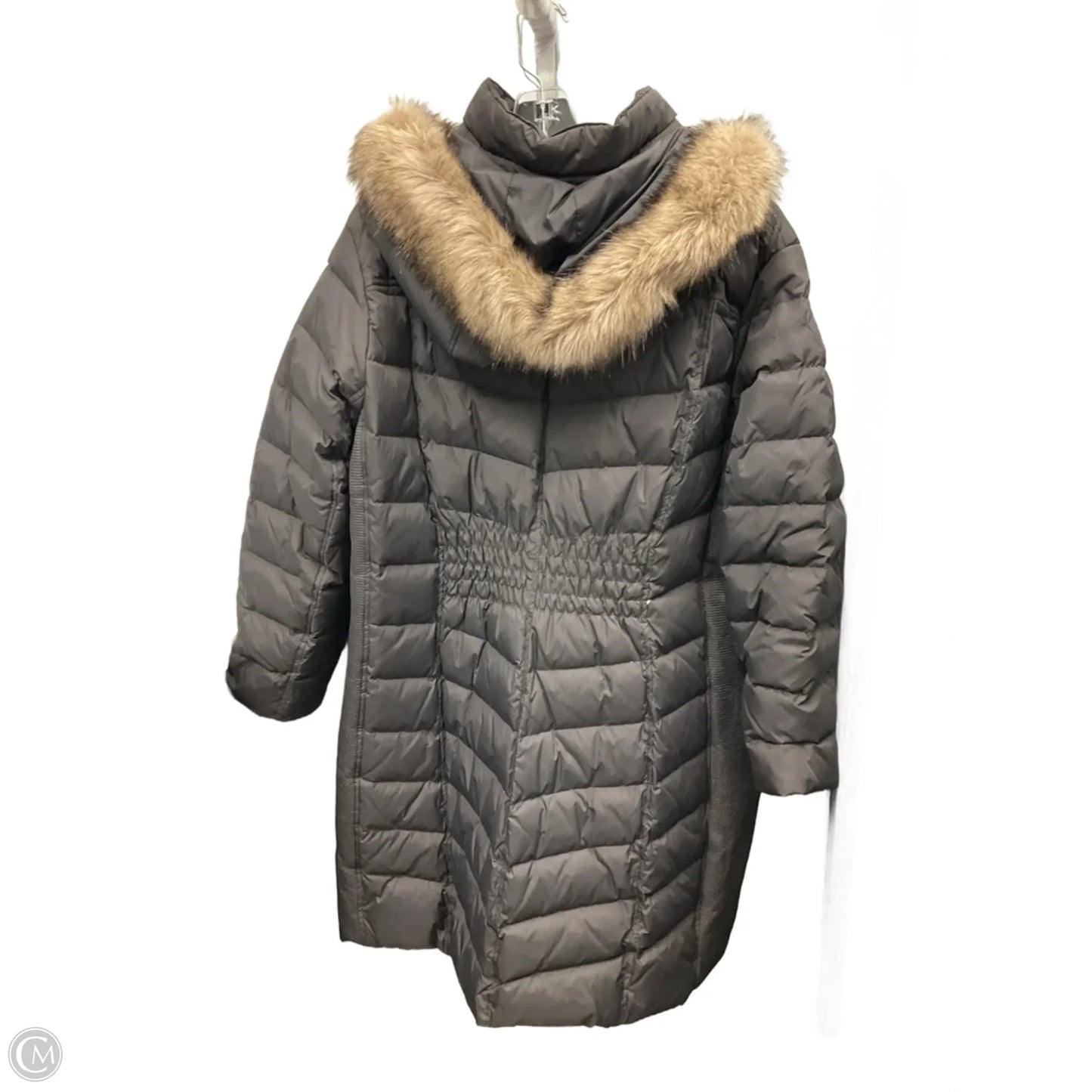 Coat Designer By Michael Kors In Grey, Size: 2x