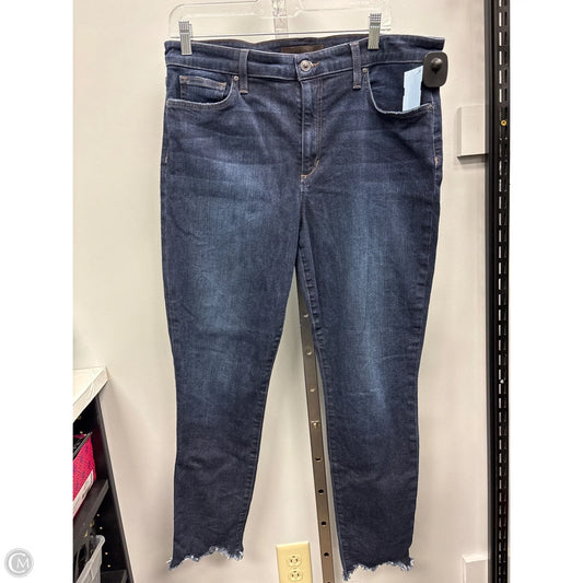 Jeans Skinny By Joes Joes In Blue Denim, Size: 14