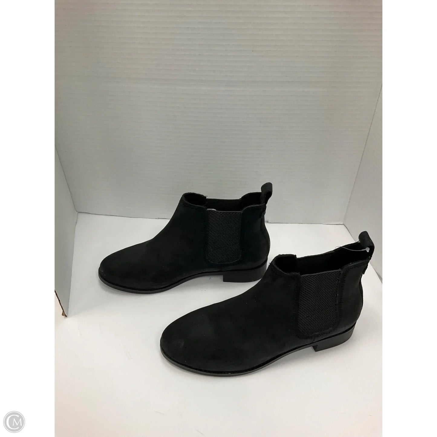 Boots Ankle Heels By Toms In Black, Size: 7
