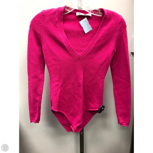 Bodysuit By Zara In Pink, Size: S