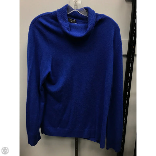 Sweater Cashmere By Talbots In Blue, Size: Xl