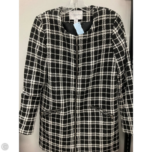 Blazer By Carolina Belle In Black & White, Size: M