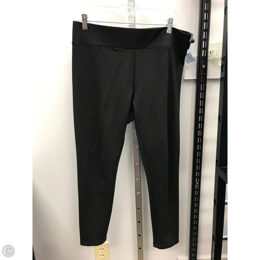Pants Leggings By Loft In Black, Size: L