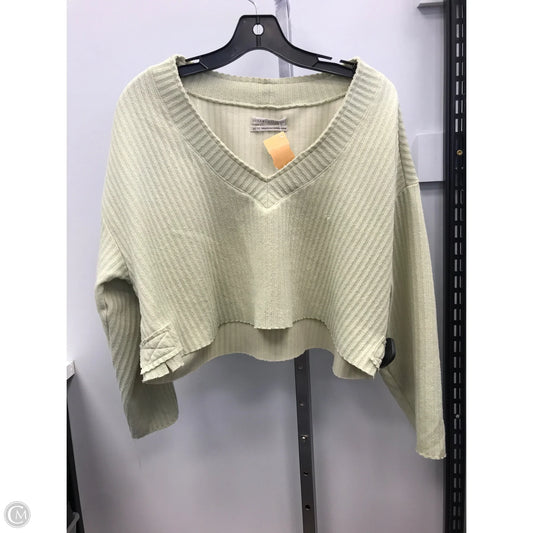 Top Long Sleeve By Urban Outfitters In Green, Size: Xs