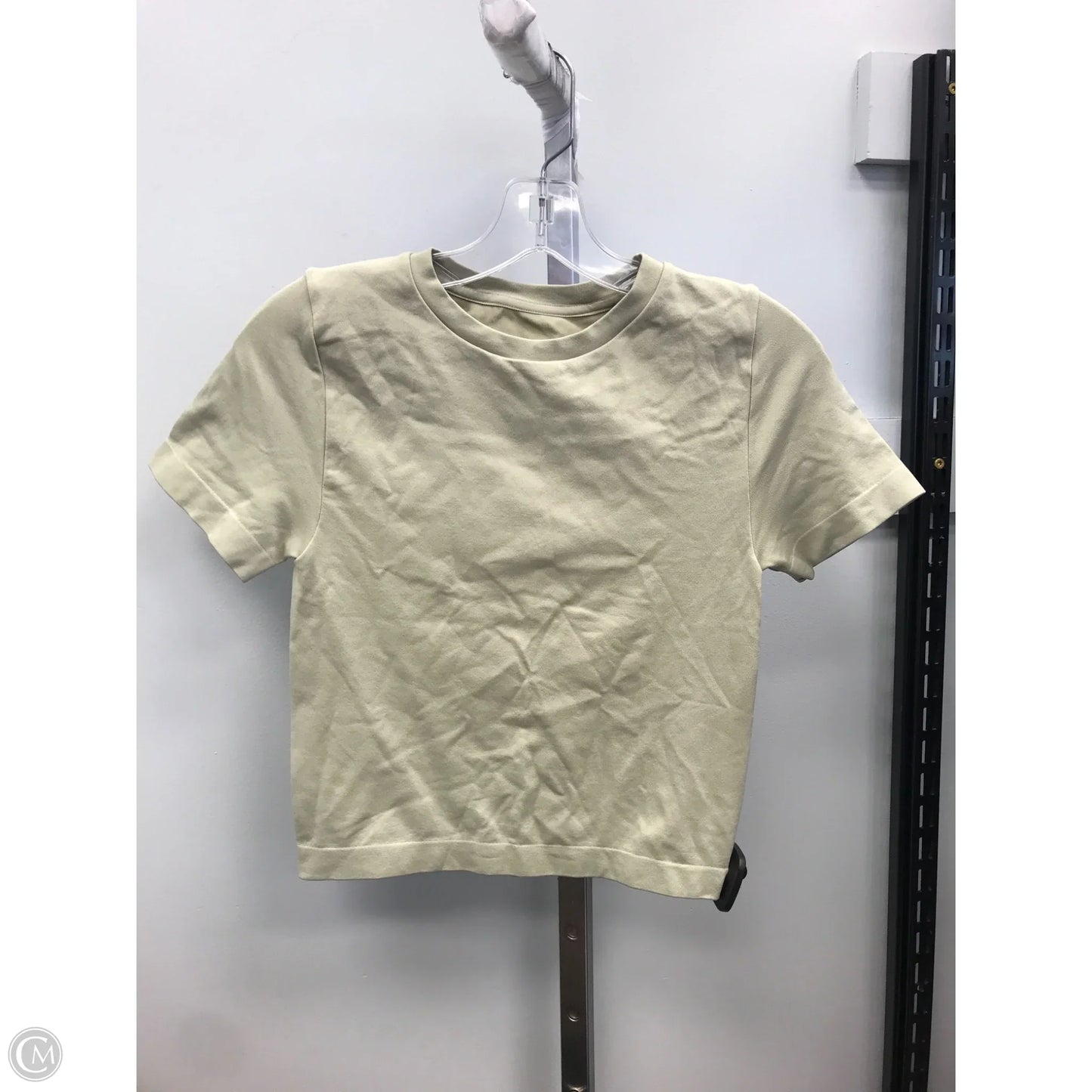 Top Short Sleeve Basic By A New Day In Green, Size: S