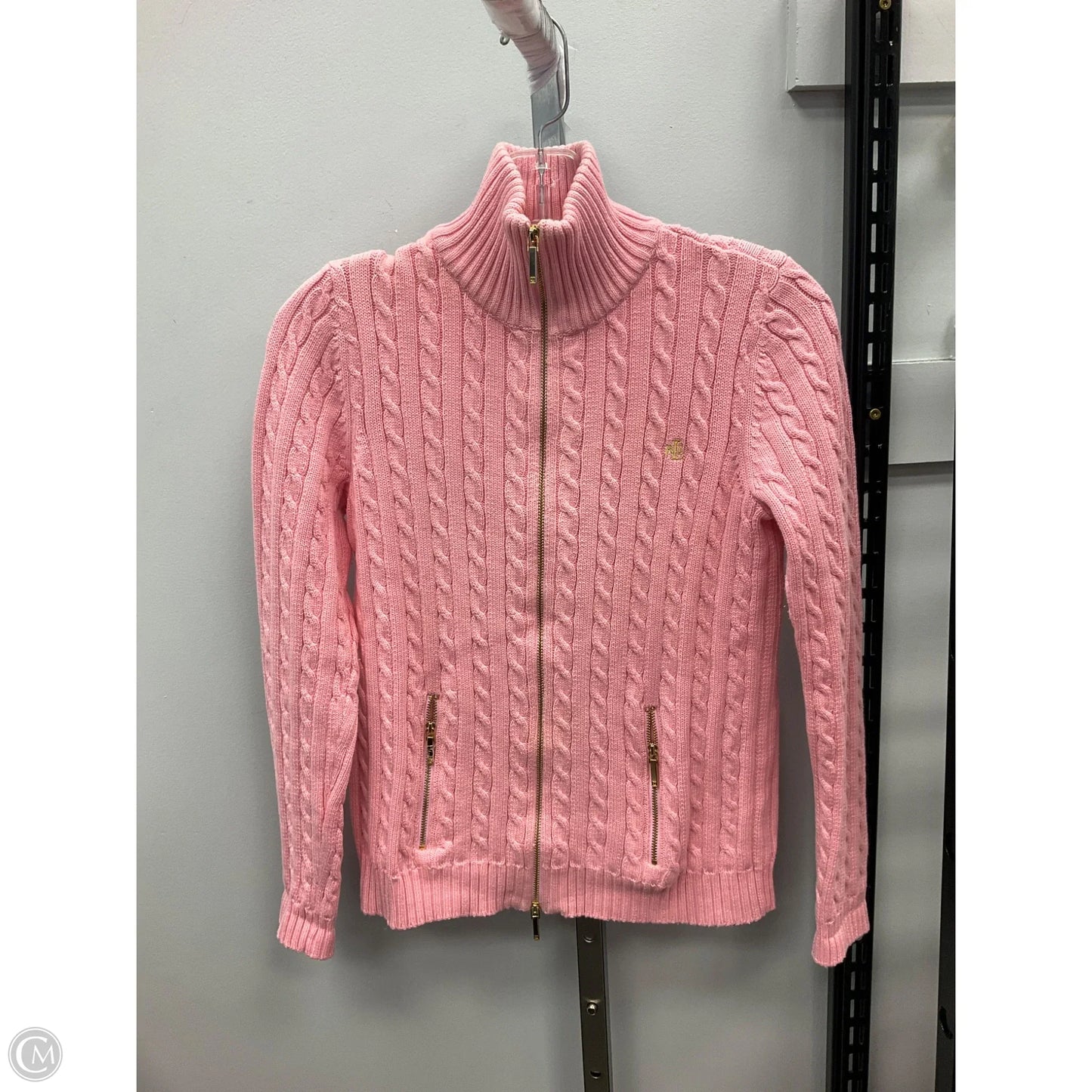 Sweater By Lauren By Ralph Lauren In Pink, Size: S