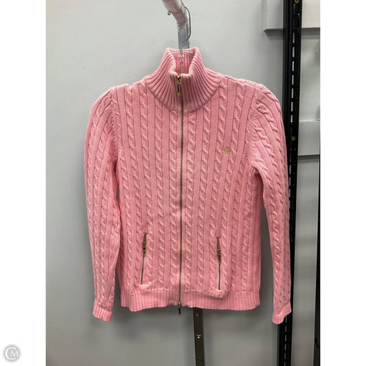 Sweater By Lauren By Ralph Lauren In Pink, Size: S
