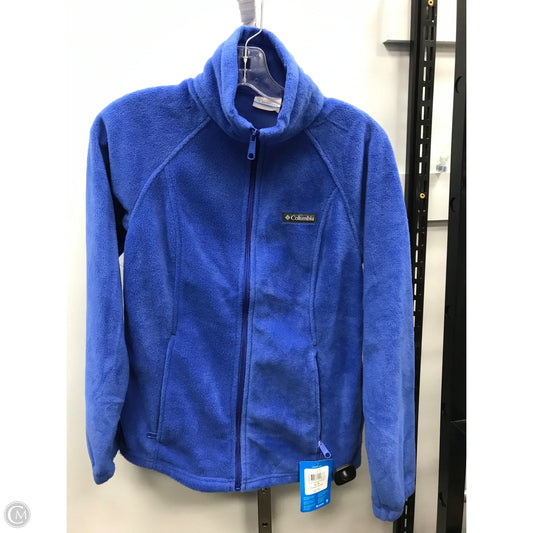 Jacket Fleece By Columbia In Blue, Size: S