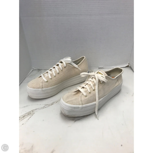 Shoes Sneakers By Keds In Cream, Size: 8.5