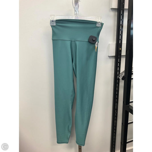 Athletic Leggings By Alo In Green, Size: Xs
