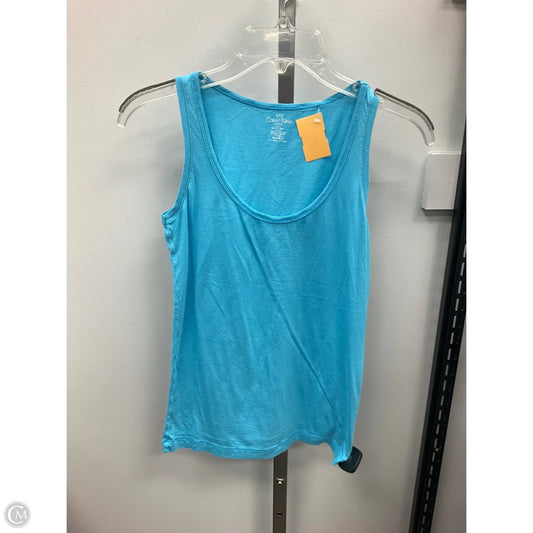Tank Top By Calvin Klein In Aqua, Size: S
