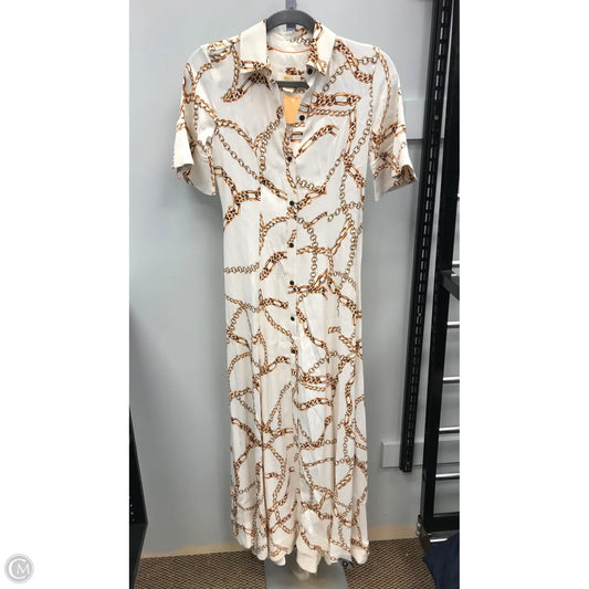 Dress Casual Maxi By Maeve In Cream, Size: Xxs