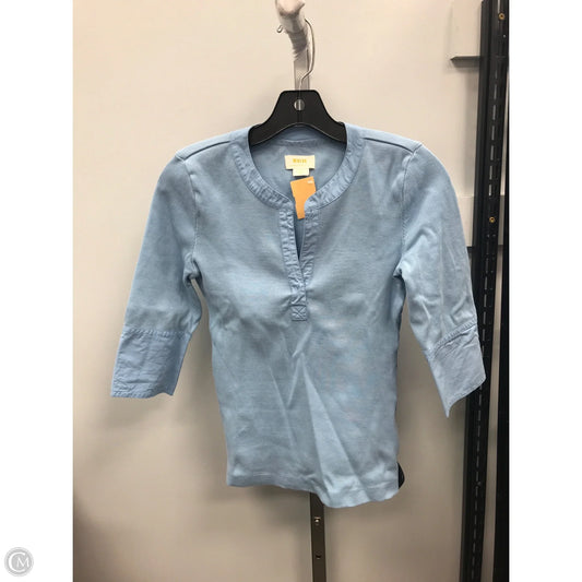 Top Short Sleeve By Maeve In Blue, Size: Xs