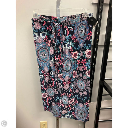 Skirt Maxi By Roz And Ali In Floral Print, Size: M