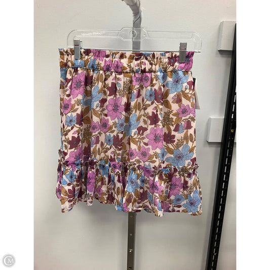 Skirt Mini & Short By Vineyard Vines In Floral Print, Size: M