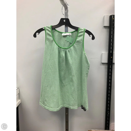 Top Sleeveless By D&co. In Striped Pattern, Size: S