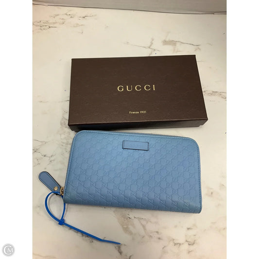 Wallet Luxury Designer By Gucci, Size: Large