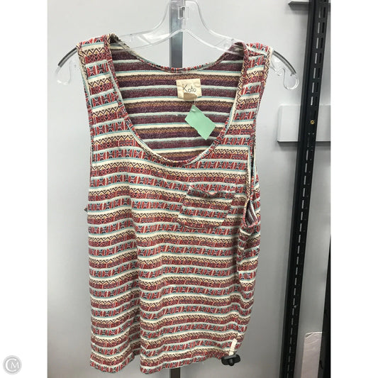 Top Sleeveless By Clothes Mentor In Multi-colored, Size: M