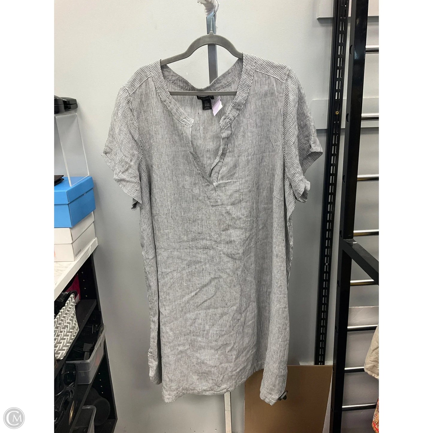Dress Casual Short By Tahari In Striped Pattern, Size: 3x