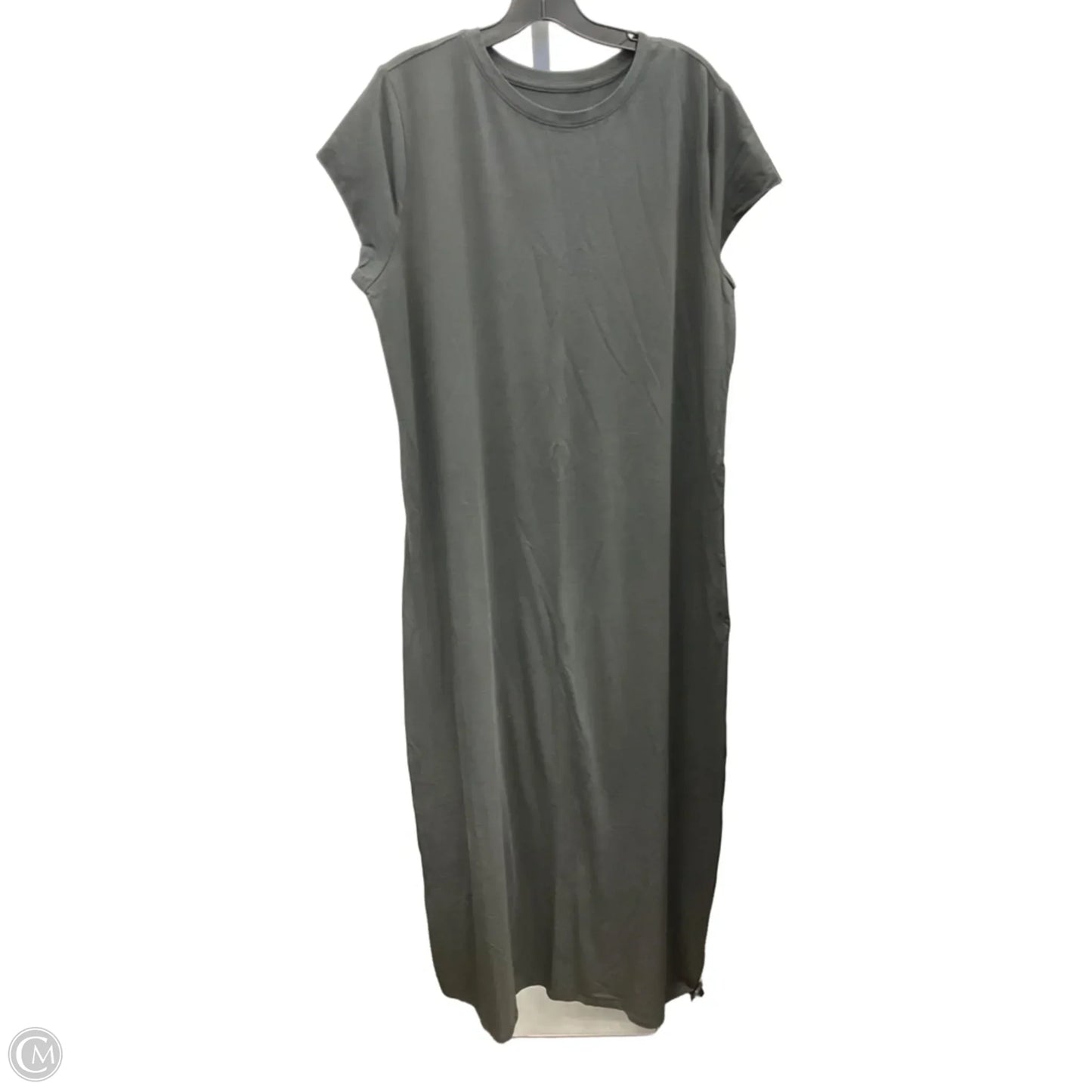 Dress Casual Maxi By A New Day In Grey, Size: Xxl