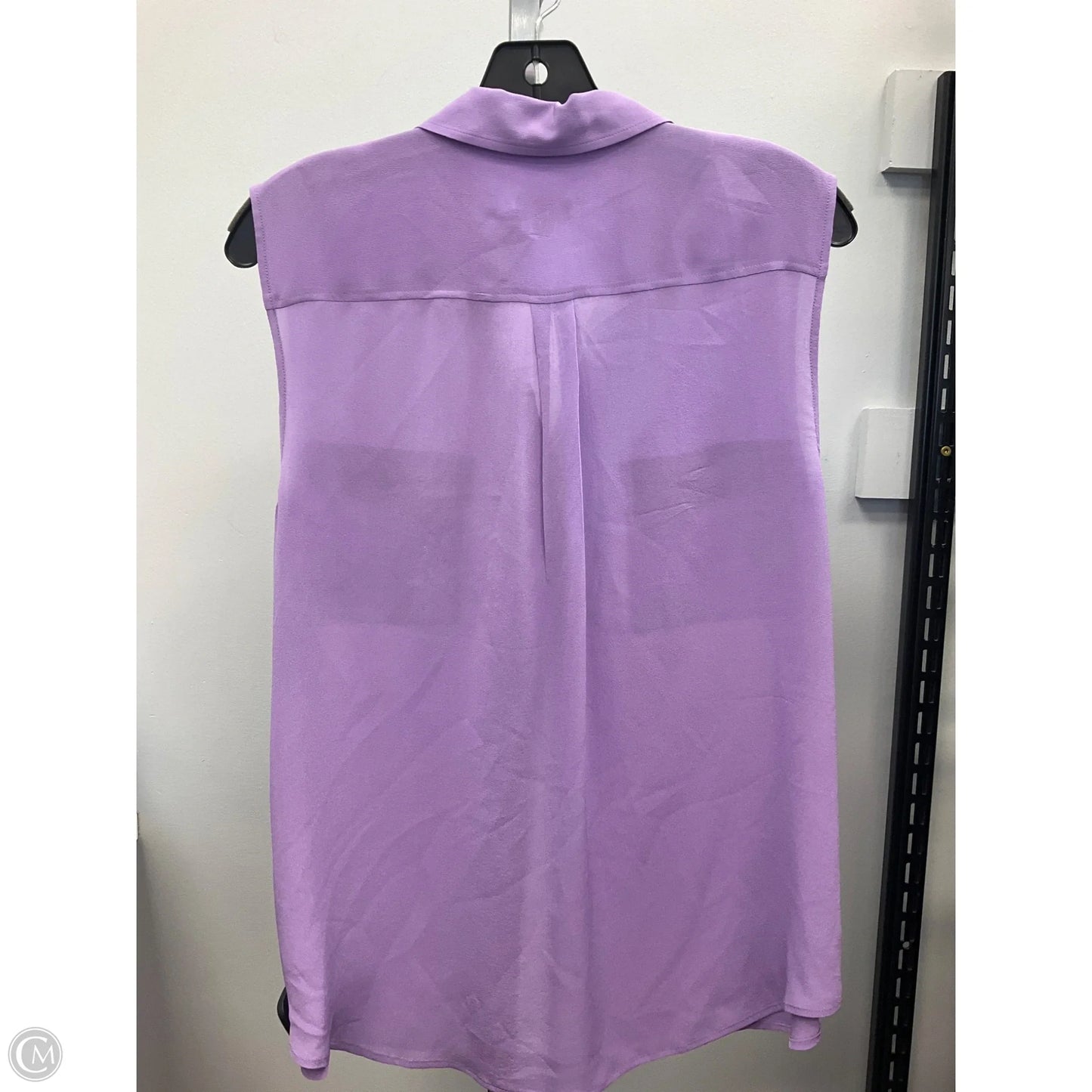 Blouse Sleeveless By Talbots In Purple, Size: 14p