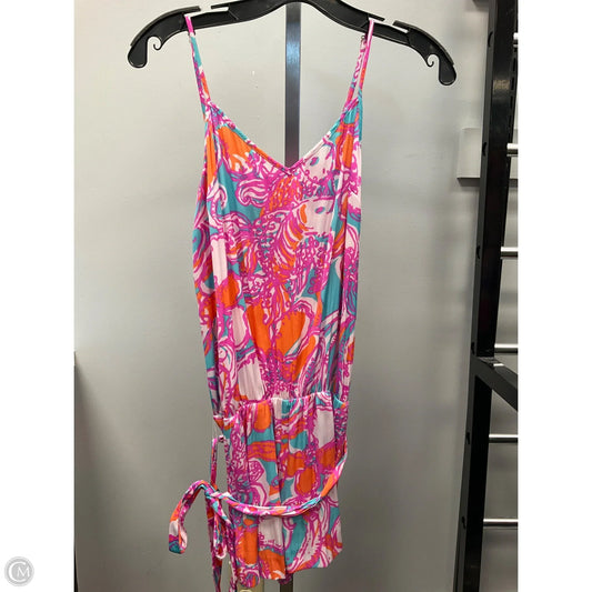 Romper Designer By Lilly Pulitzer In Nautical Print, Size: Xs