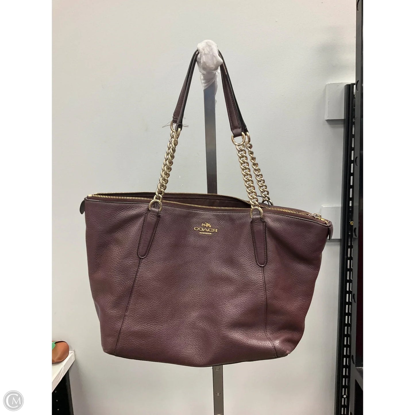 Handbag Designer By Coach, Size: Medium