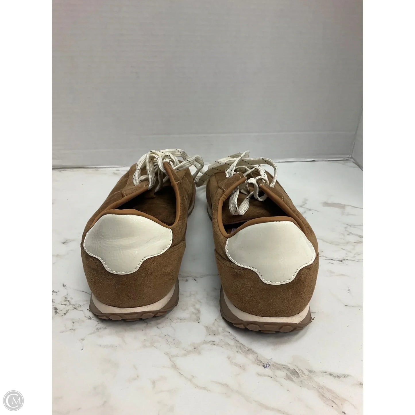 Shoes Sneakers By Madden Girl In Brown, Size: 9