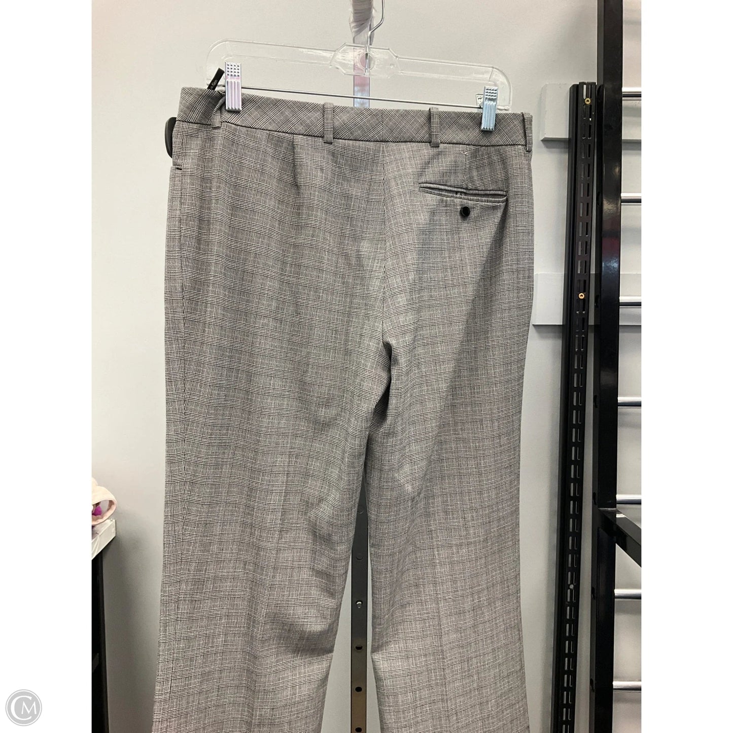 Pants Dress By Calvin Klein In Plaid Pattern, Size: 6