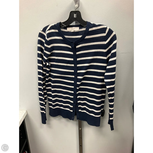 Top Long Sleeve By Loft In Striped Pattern, Size: S