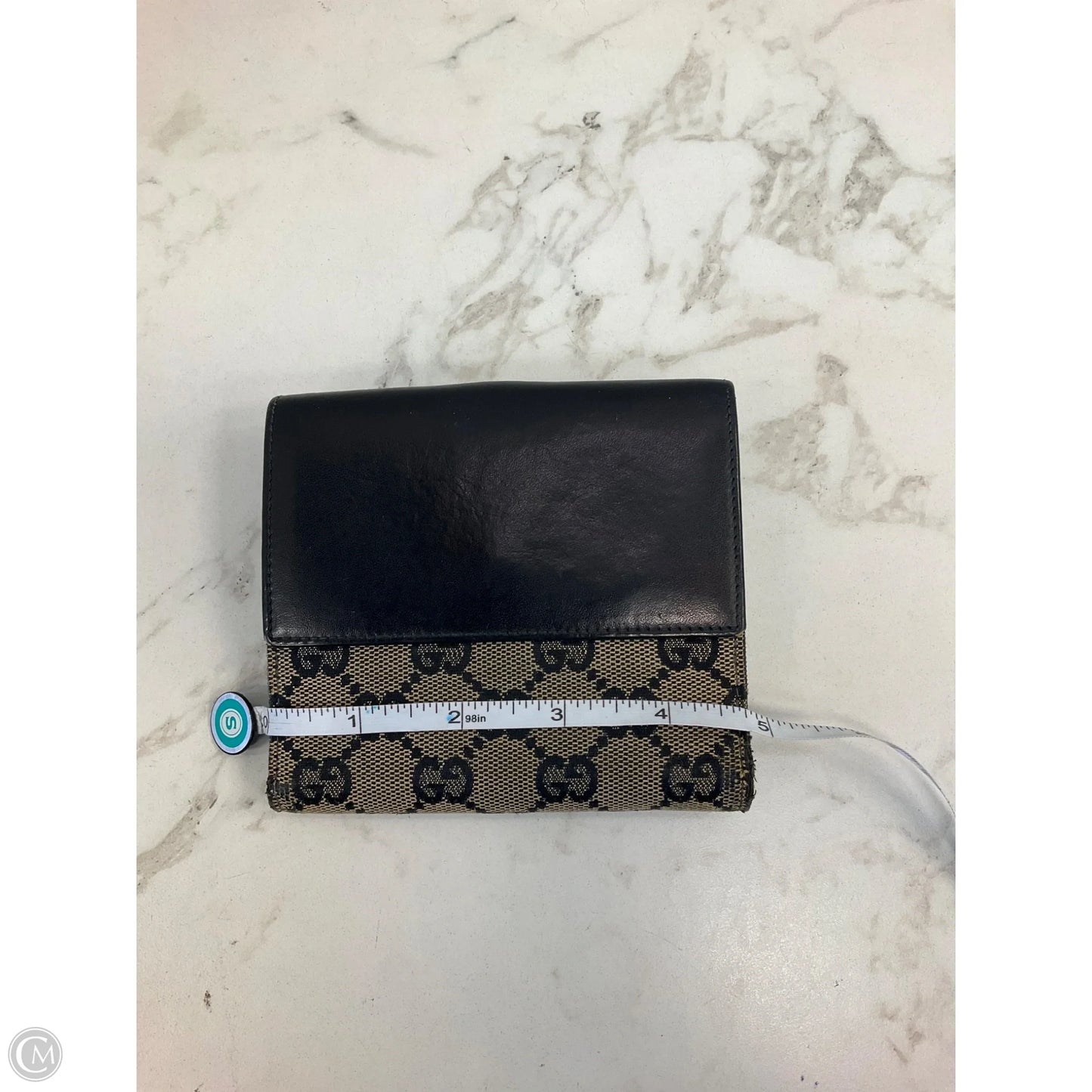 Wallet Luxury Designer By Gucci, Size: Large