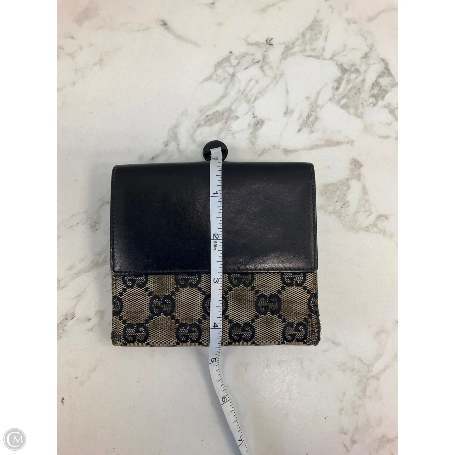 Wallet Luxury Designer By Gucci, Size: Large