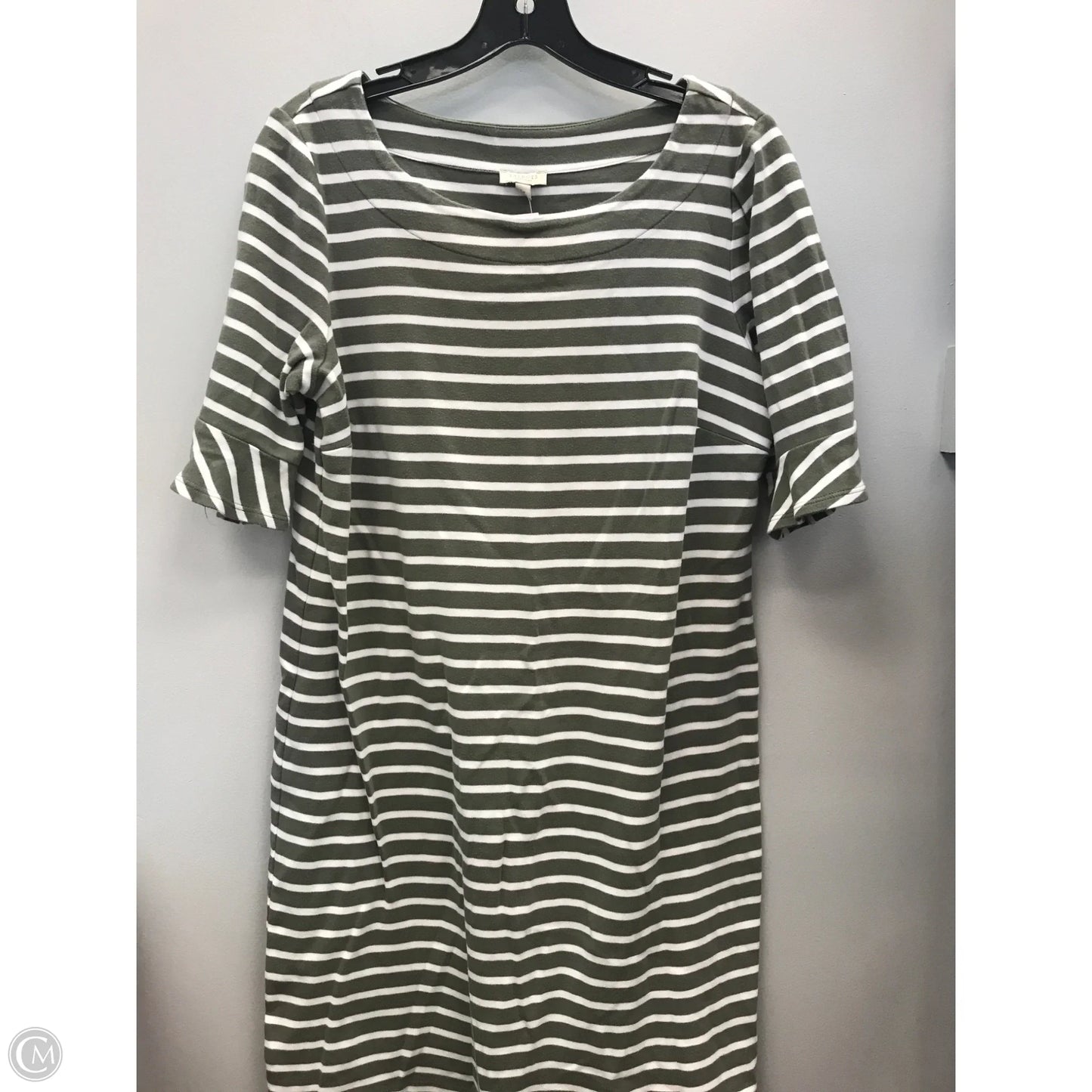 Dress Casual Short By Talbots In Striped Pattern, Size: Lp