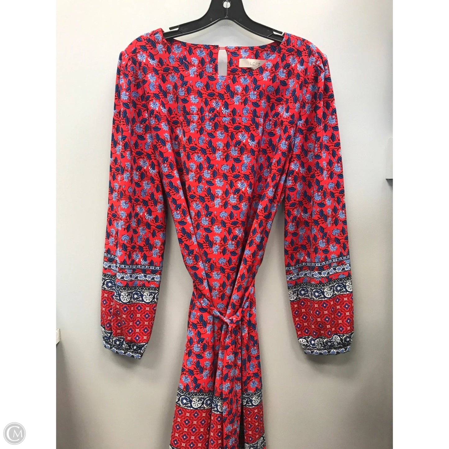 Dress Casual Short By Loft In Floral Print, Size: L