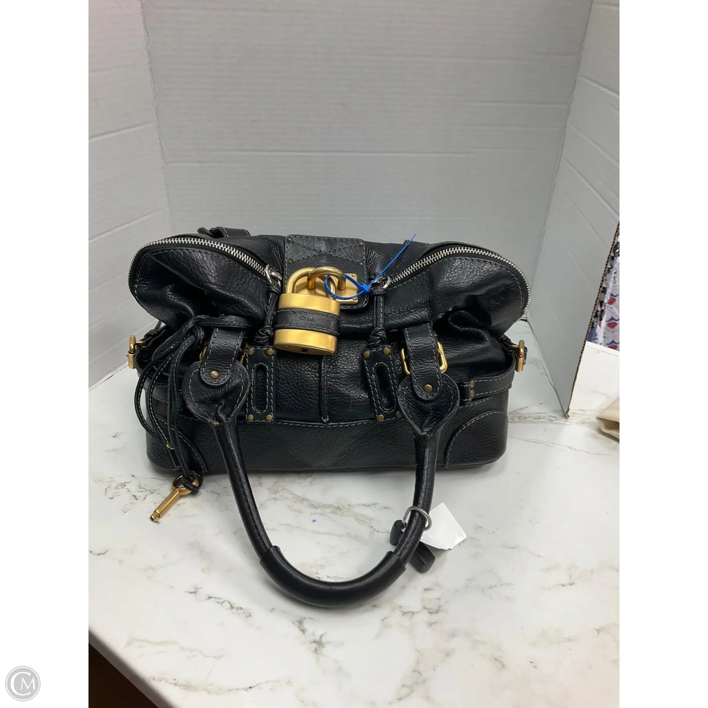 Handbag Luxury Designer By Chloe, Size: Large