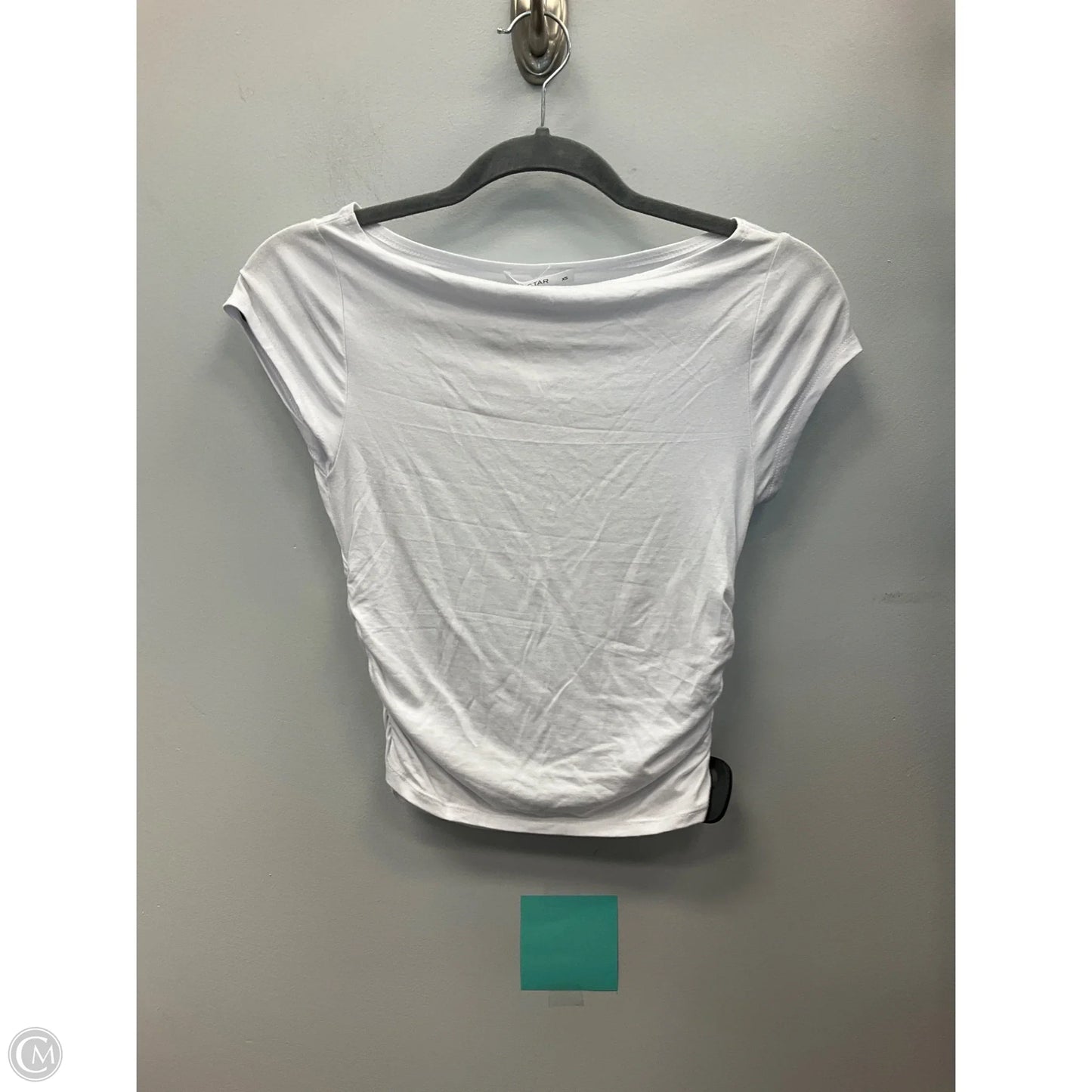 Top Short Sleeve By Antistar In White, Size: Xs