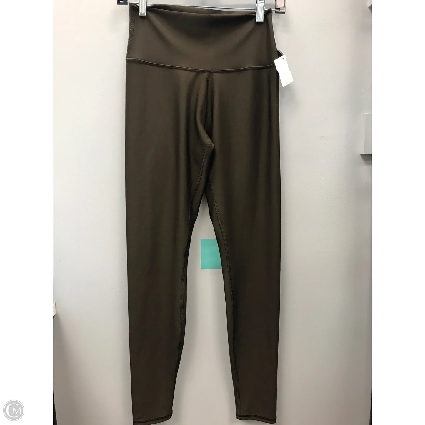 Athletic Leggings By Alo In Brown, Size: M