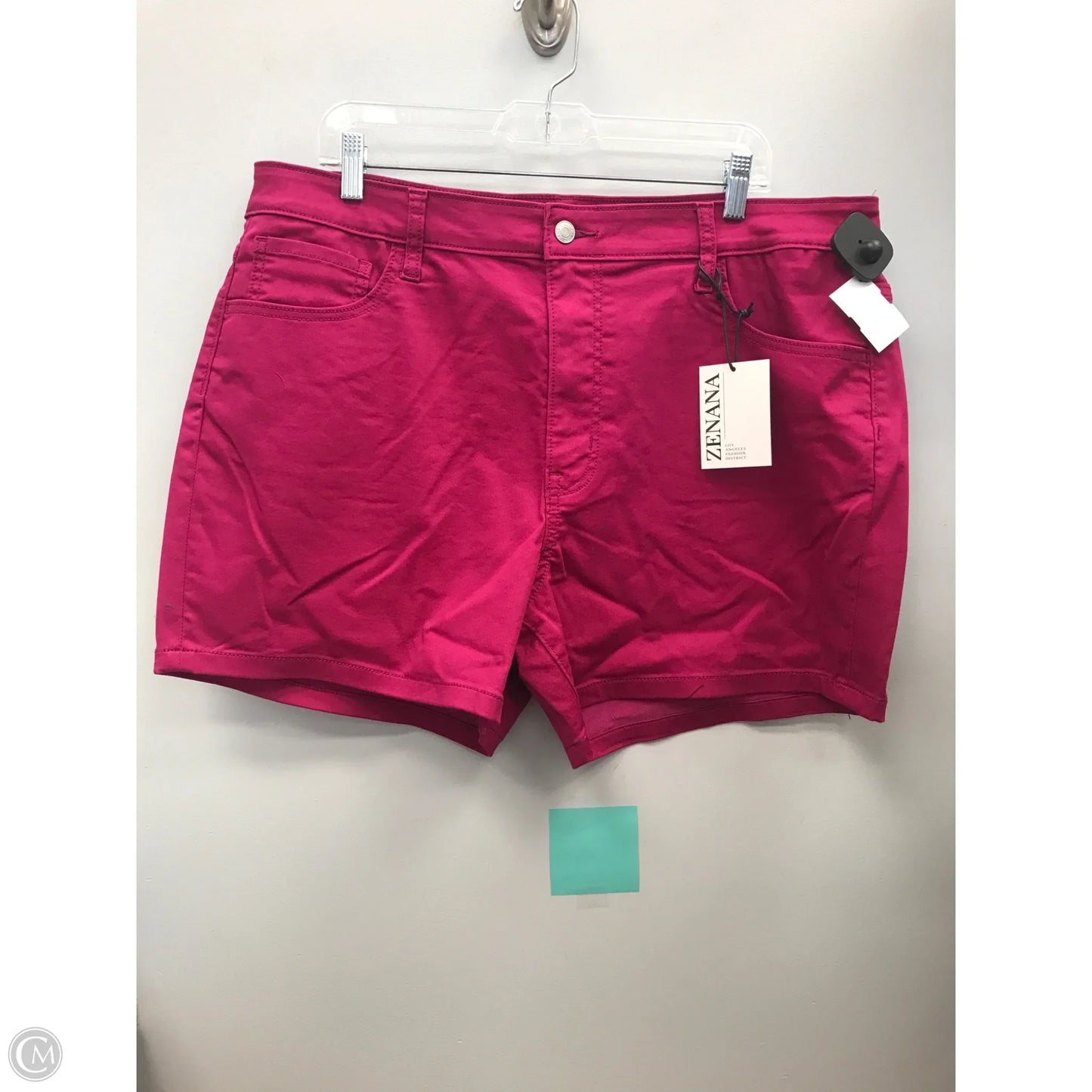 Shorts By Zenana In Pink, Size: 2x
