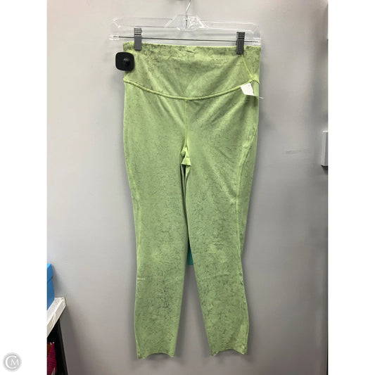 Athletic Capris By Lululemon In Green, Size: 6